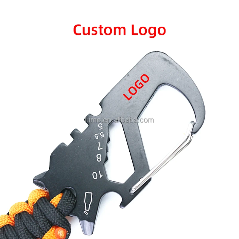 Titanium Carabiner Fashion Multifunctional Men Key Chain Metal Car Play ...