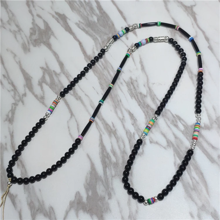 Роскошный акриловый пластиковый жемчужный ремешок для телефона с бусинами, модный ремешок с бусинами для сотового телефона