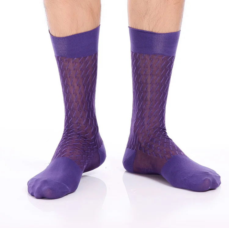 men sheer dress socks Amazon.com: Uaussi 5 Pairs Mens Silk Sheer Socks OTC Ultra Thin Nylon Dress  Sock Daily Casual Stockings Work Business Sox : Clothing, Shoes & Jewelry