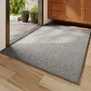 Polypropylene doormat - Pineapple pattern gray