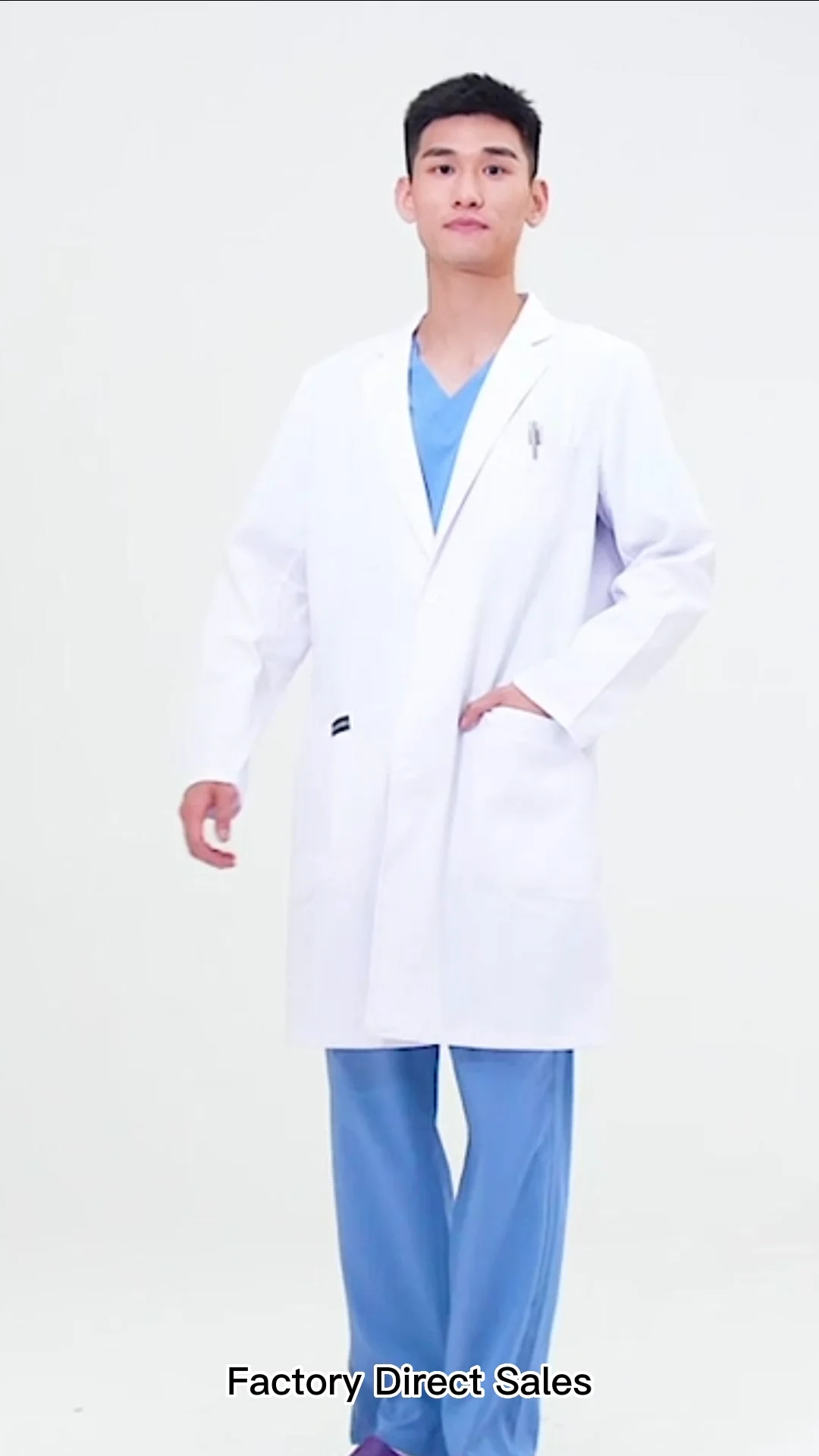 Professional Men Lab Coat Full Sleeve Cotton Blend Long Medical Coat Buy Wholesale Unisex Full