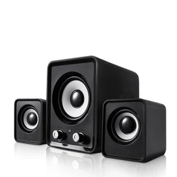 computer 2.1 channels multimedia speakers sound composition notebook USB FT 202 speakers
