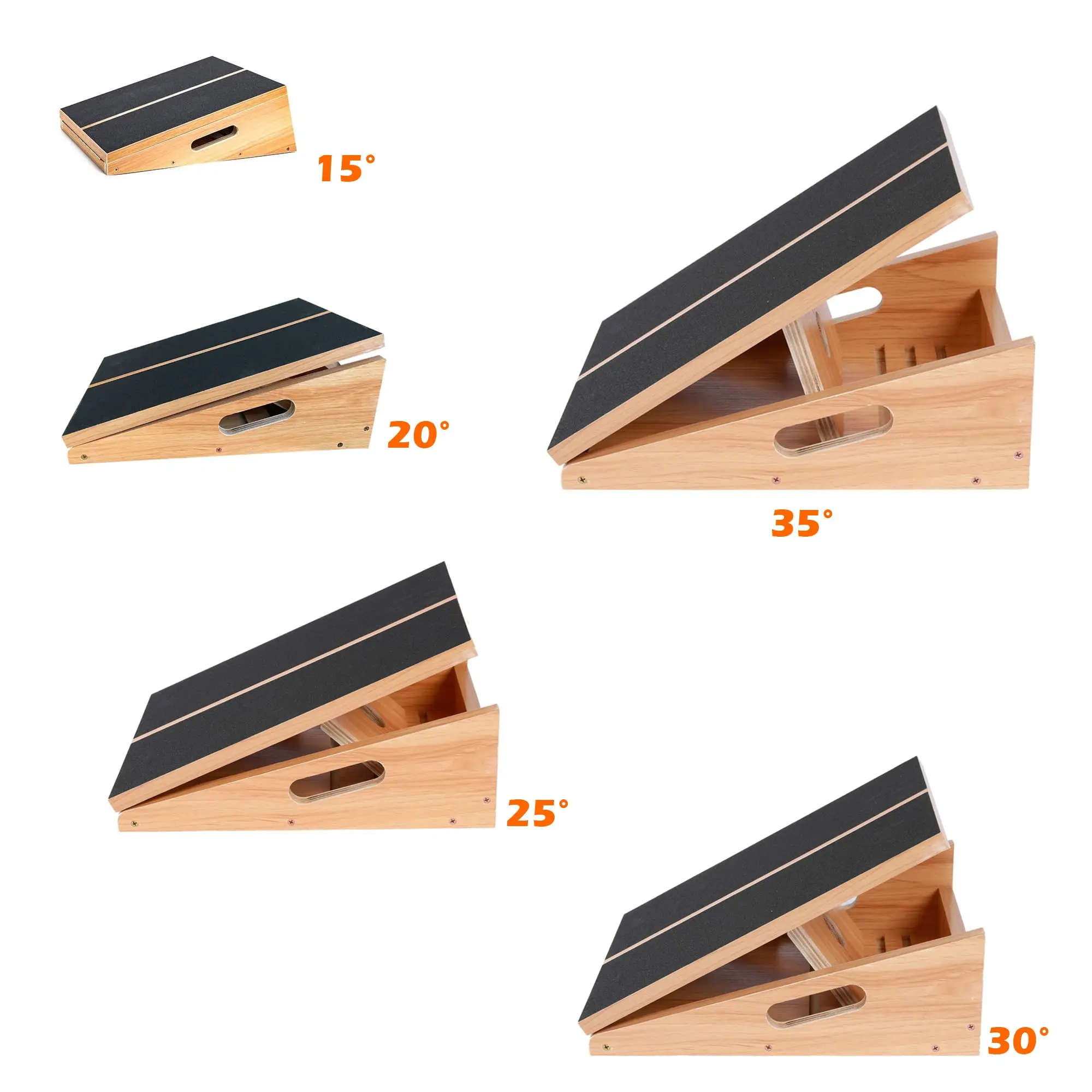 Slant Board,Calf Stretcher Slant Board,5 Positions Adjustable Slant