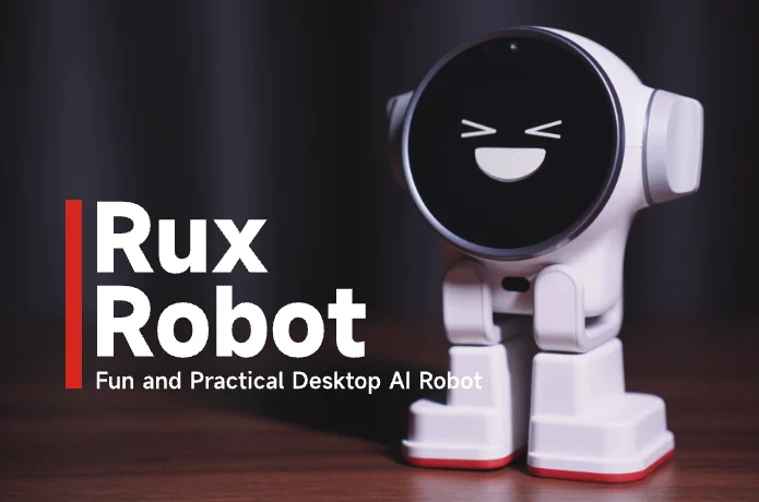 Smart Robot Companion - Rux AI Robot with Power Station