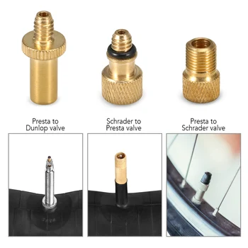 Adattatore Dv/sv A Av 10 Adattatori Valvole Per Gonfiare Pneumatici