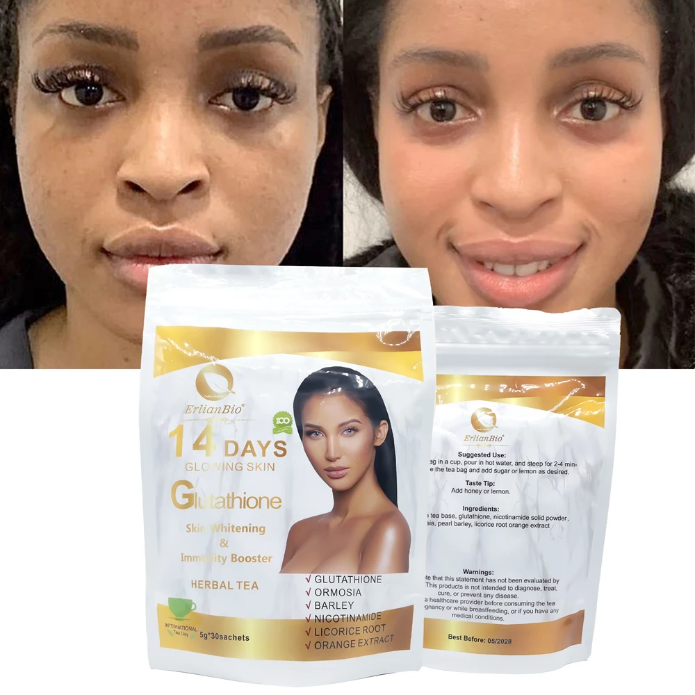 natural glutathione for skin whitening Lightening Face Set Products Care Sets Private Label Wholesale Skin Brightening Set How to Identify the 4