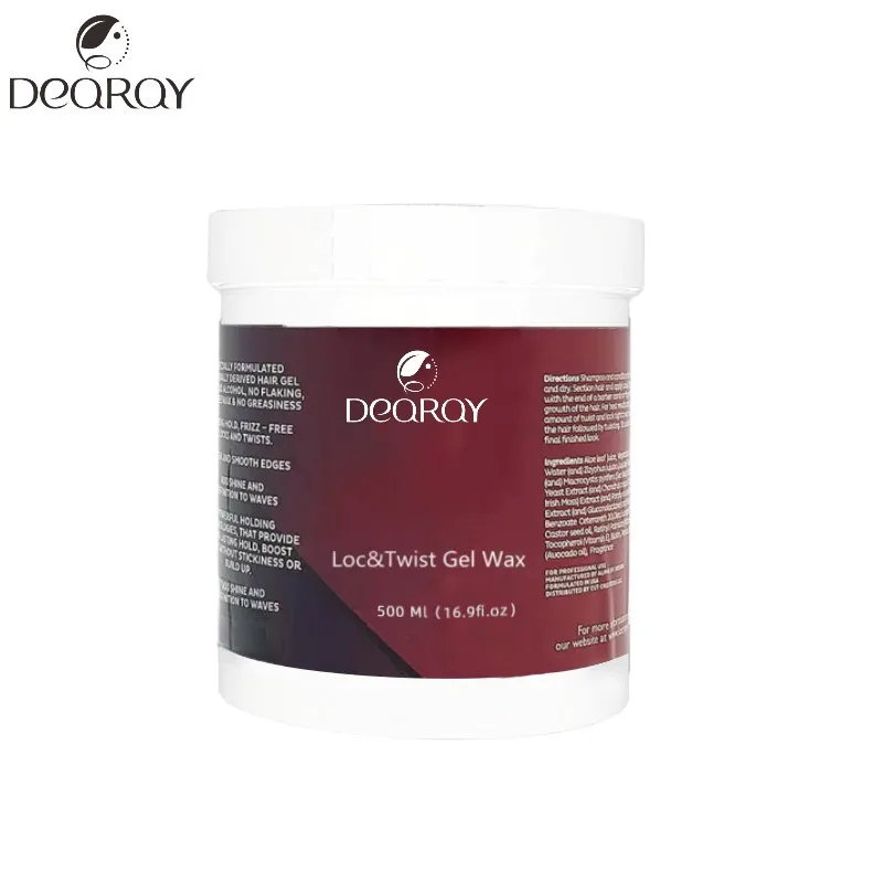 Non Greasy Loc N Twist Gel Clear Braiding Jam Hair Wax And Edge Control