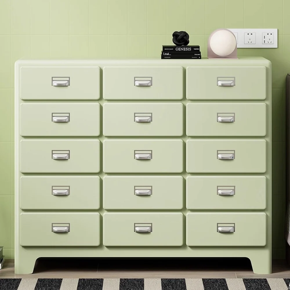 Steel Bedroom Nightstand with Drawer OEM ODM Metal Bedside Table for Home Decoration