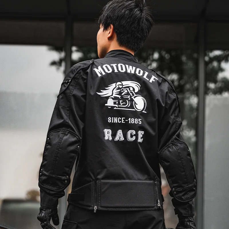 Motowolf Outdoor Men's Waterproof Windproof Motorcycle Riding