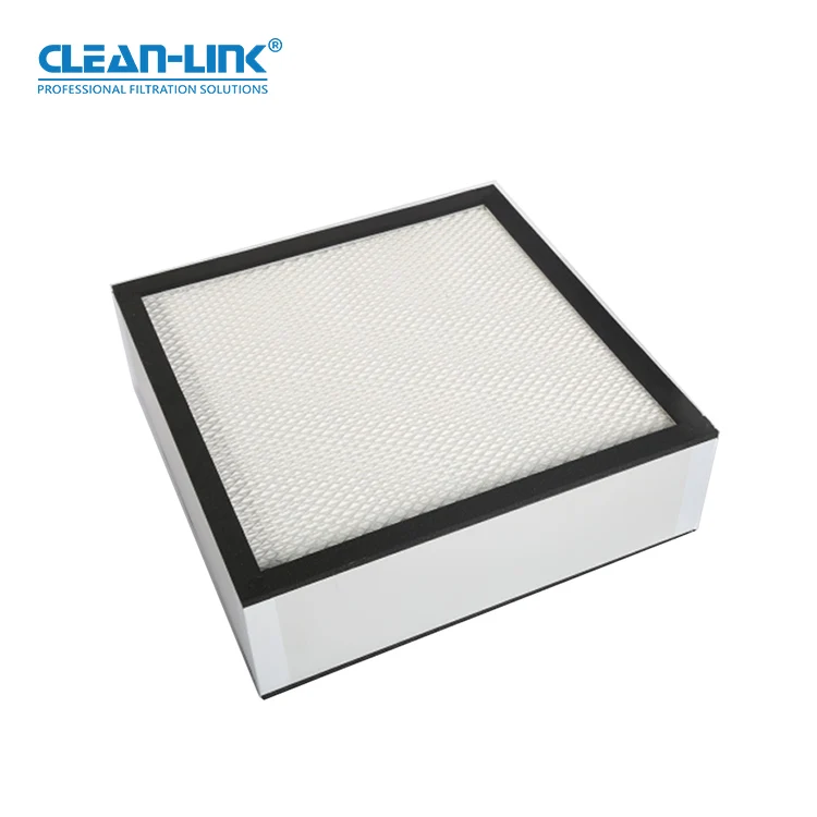 AHU System Custom 99.99% 0.3 Micron H13 H14 HEPA Filter 18'' X 24'' X 6'' for Cleanroom