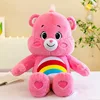 Orsetto di Peluche Arcobaleno Rosa Cheer