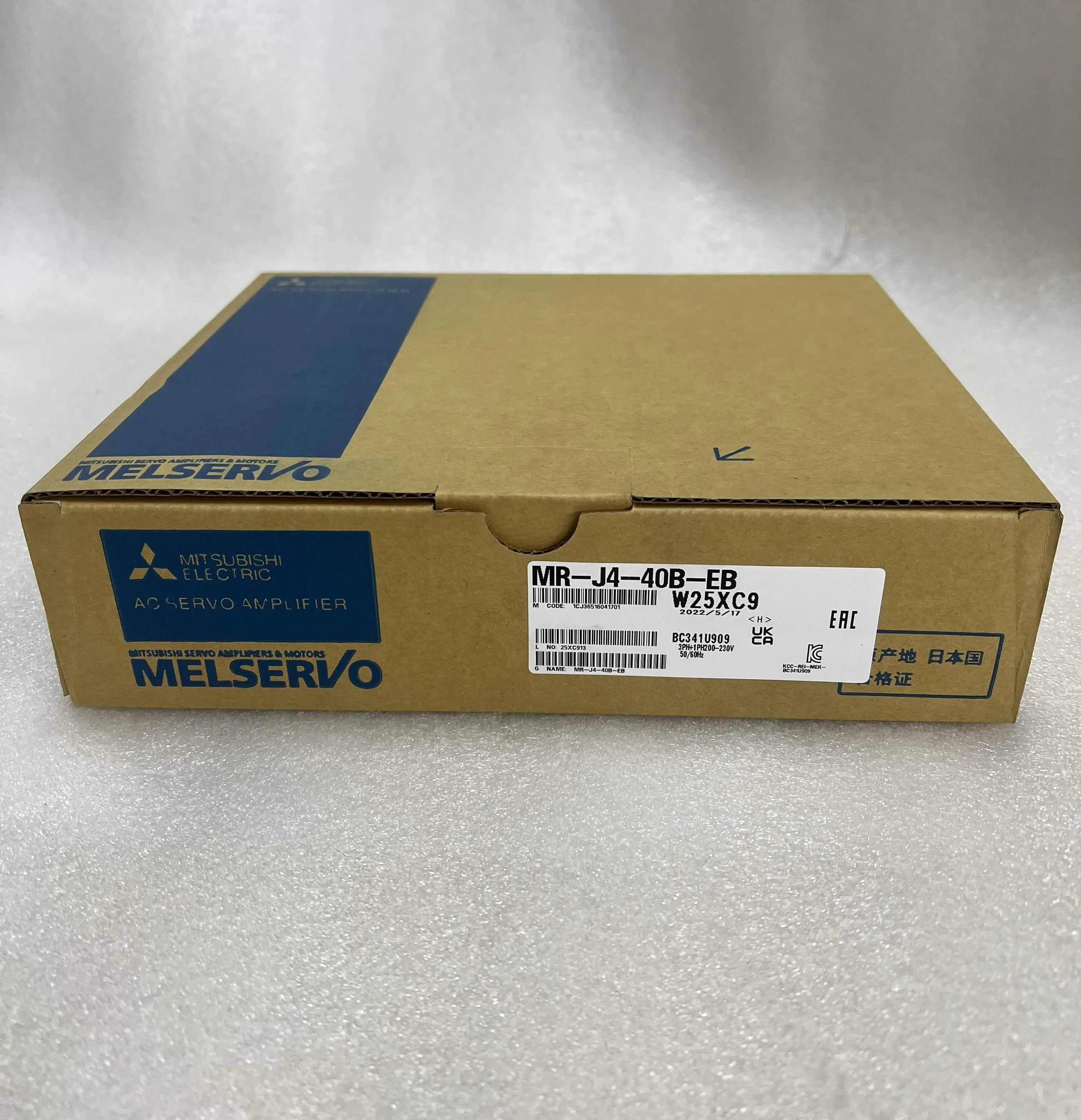 Mitsubishi AC Servo Amplifier MR-J4-40B-EB