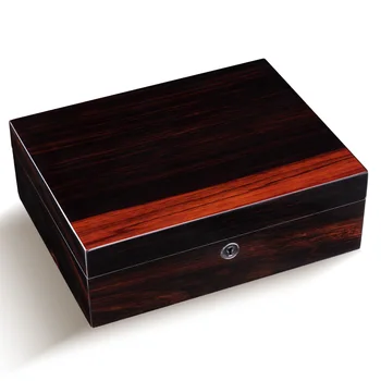 Luxury Cedar Wood Portable Box Cigar Travel Humidor With Humidifier Cigar Box Humidor