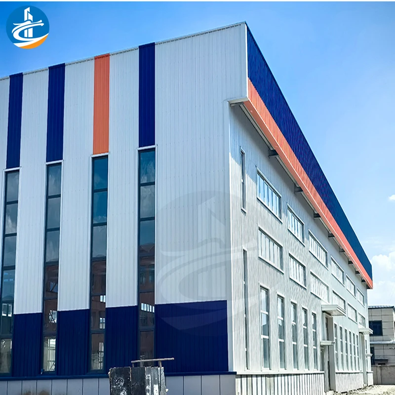 Bâtiment industriel préfabriqué modulaire sur mesure Usine de structure en acier préfabriquée