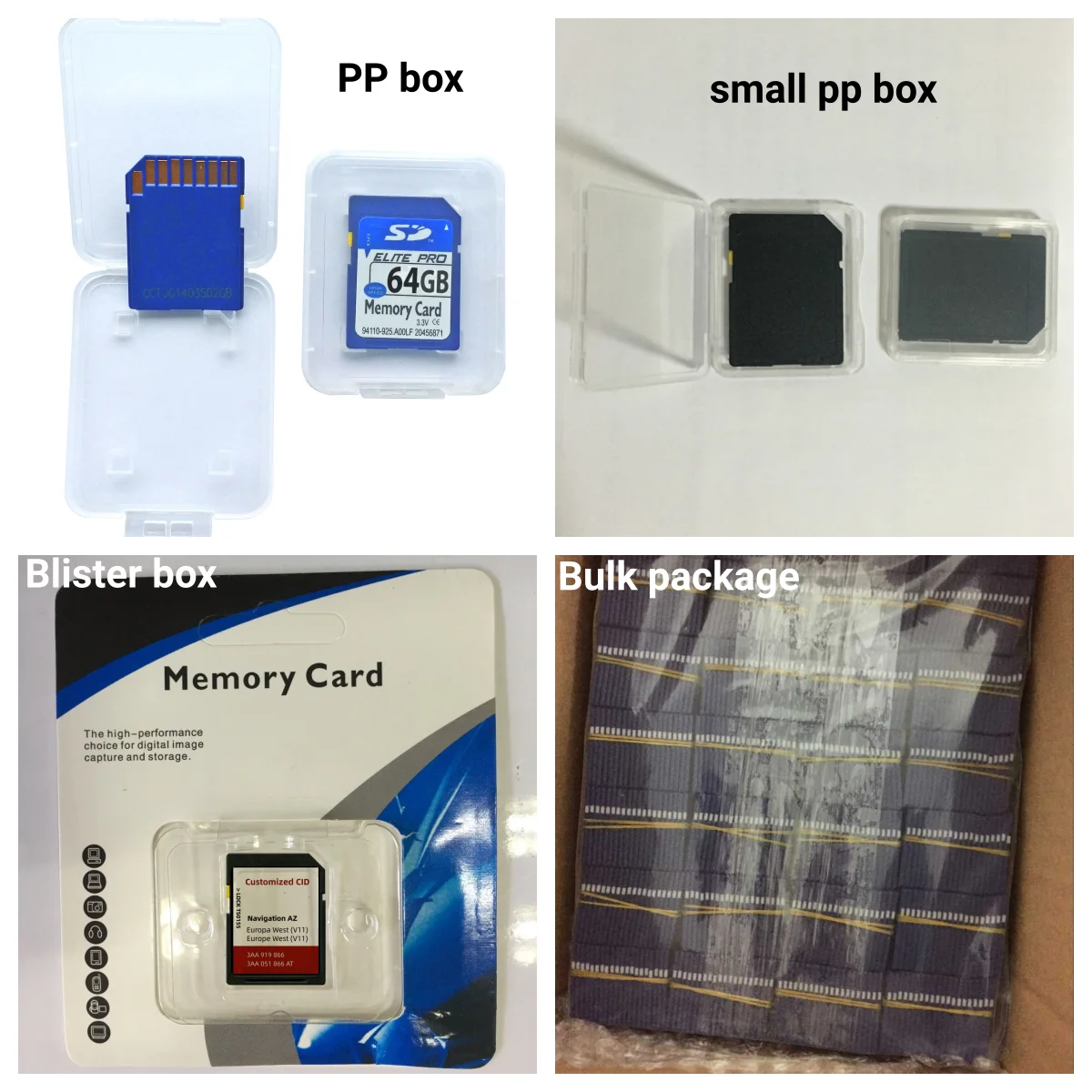 Oem Write Change Cid Number Memory Card 32gb Car Navigation Customized