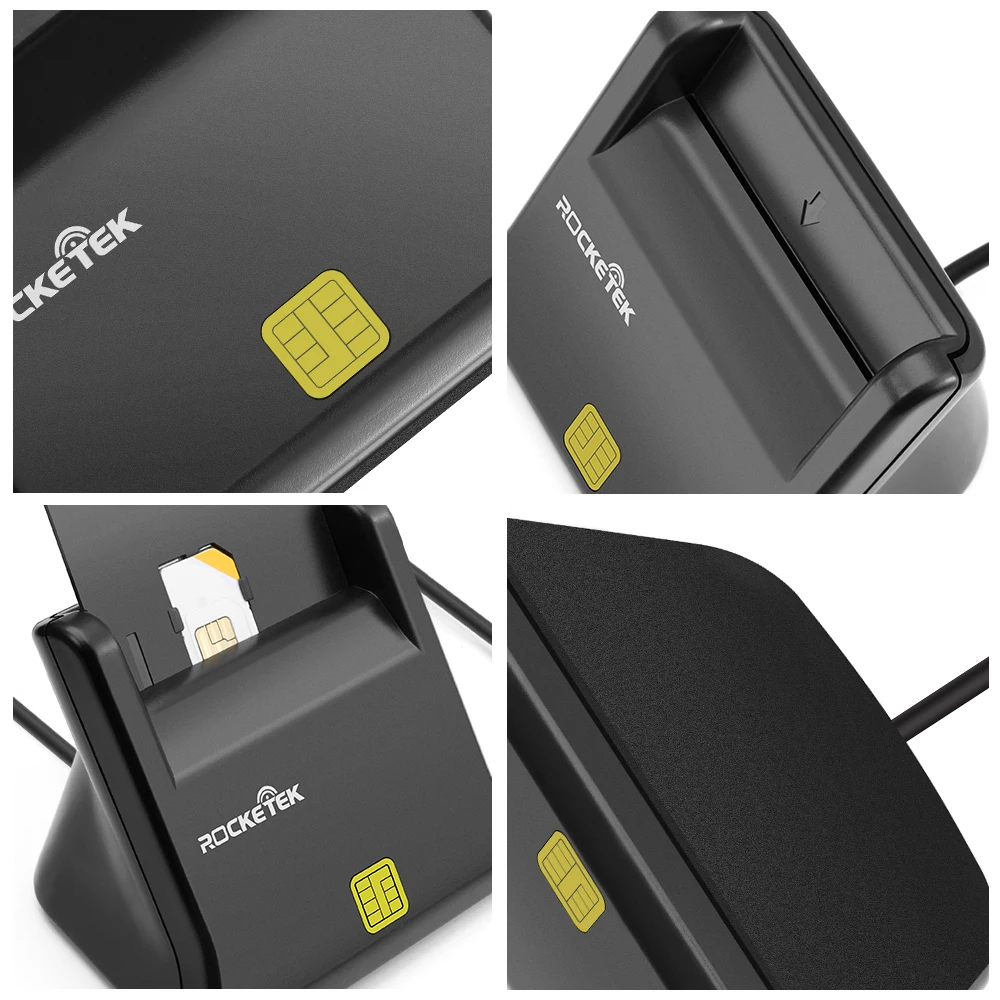 CAC EMV USB IC ID Smart Card Reader ISO 7816 Credit Smart Card Reader with SDK