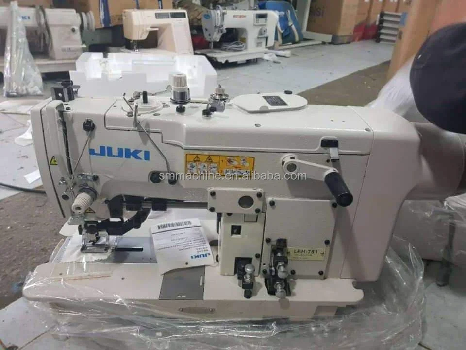 Used Jukis 781 Button Hole Machine - High-Speed & Easy Operation