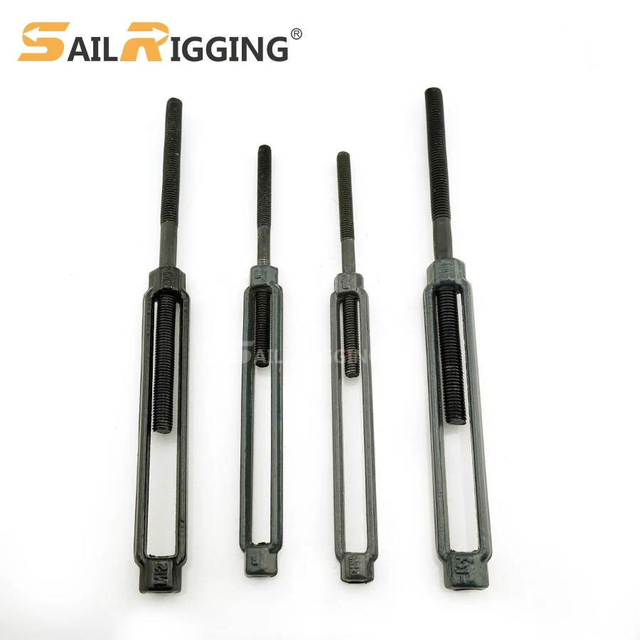 US Type Adjustable Rod Ends Heavy Industry Turnbuckle Tension Assembly Architectural Tie Rod Assemblies Drop Forged Turnbuckles