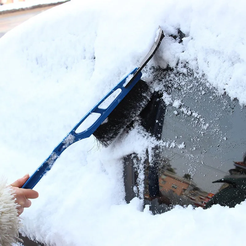 CAR Plastic Snow Brush Ice Scraper Red/Blue/Green Color