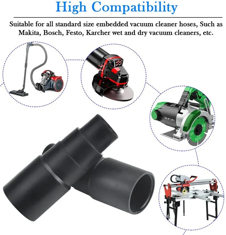 Universal Complete Power Tool Hose Adaptor Kit For Dust Extraction