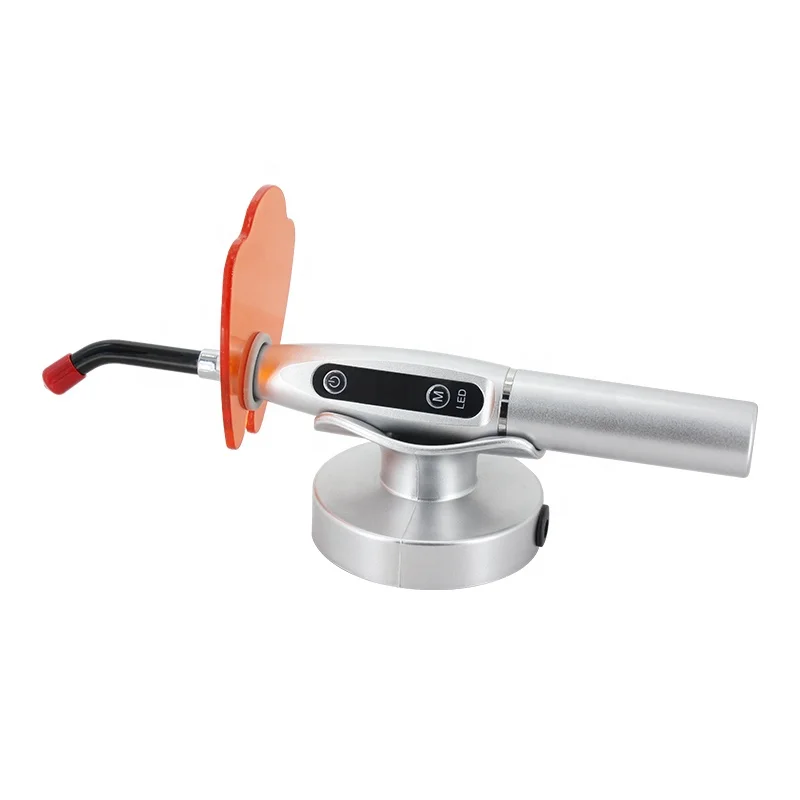 Dental Curing Light Upgraded Version Polymerization Lamp 5 Colors Dentist Resin Light Lamp