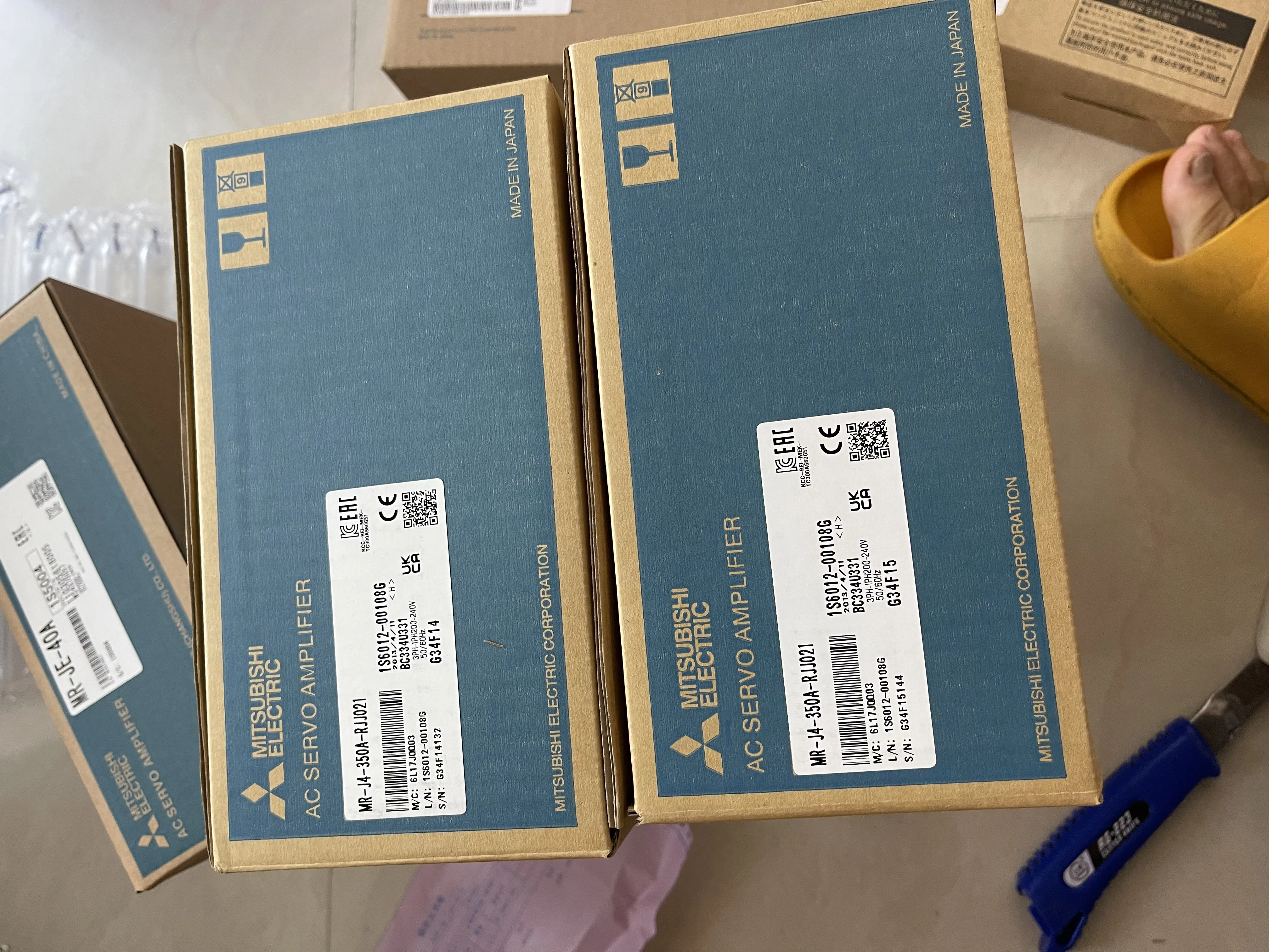 Mitsubishi AC Servo Amplifier MR-J4-350A-RJJ021