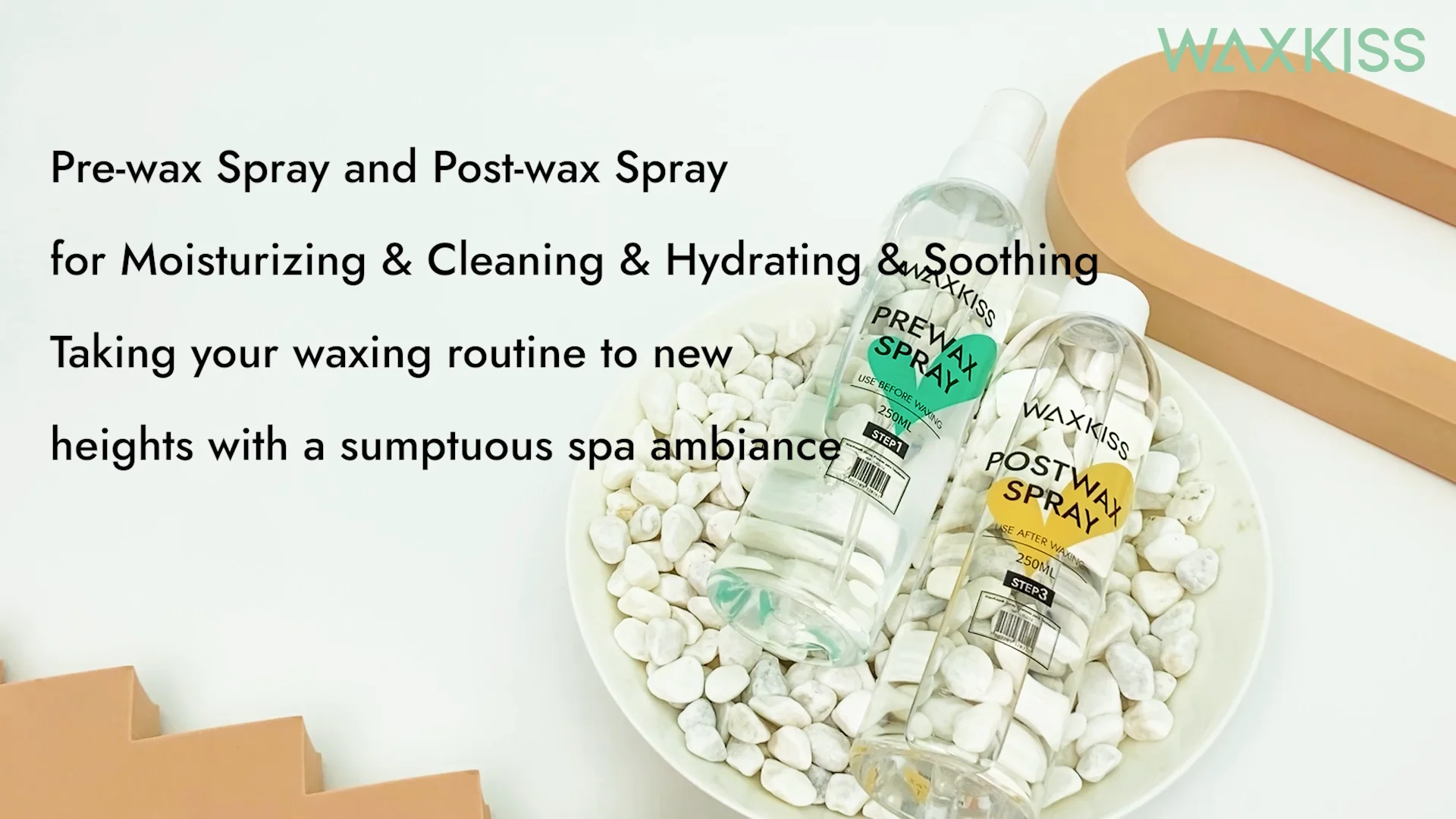 Prewax Treatment Spray Designed To Clean Deodorant,Make Up And Body