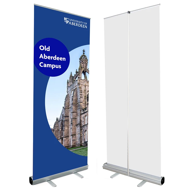 Standard Retractable Roll up Banner Stand Pull up Display Stand Banner