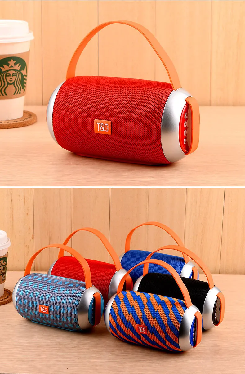 Waterproof TG112 Creative Portable Speaker Outdoor TF Card Bluetooth Wireless Speaker - ANKUX.COM