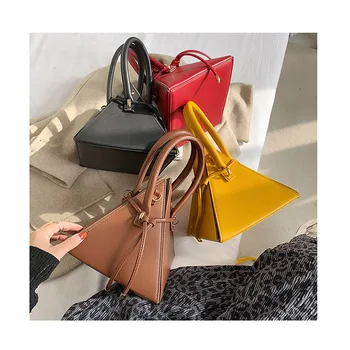 Luxury Mini Famous Brand Handbags Women Designer Hand Bag Ladies Crossbody Bags Triangle Messenger Bag Female Small Tote