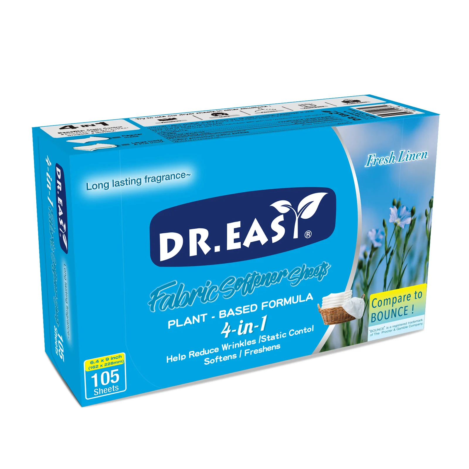 Dryer Sheets Plus Wrinkle Release, Original Scentic With a Touch of Scent