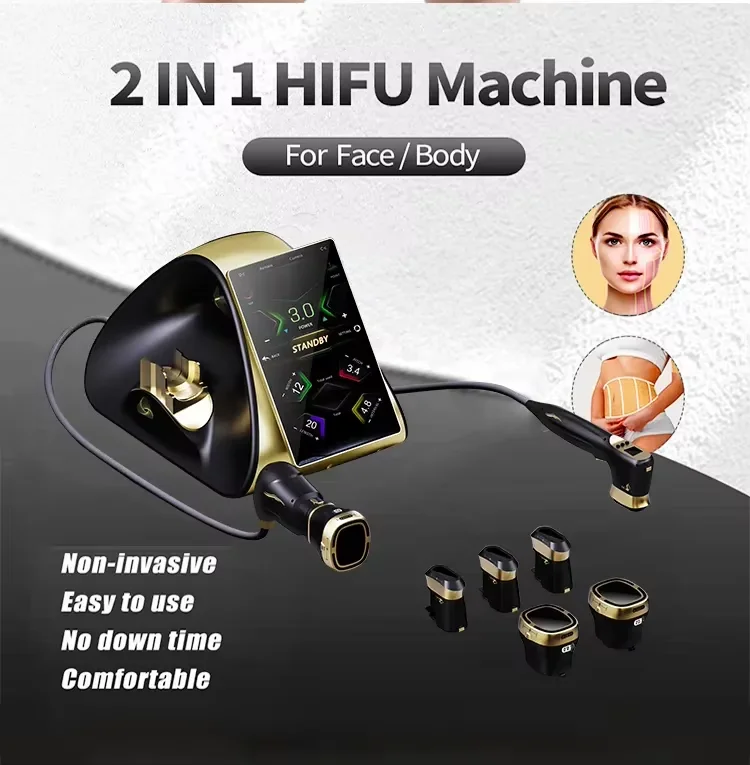 hifu様ご依頼用23 22D Max HIFU Machine for Body Slimming & Face Lifting
