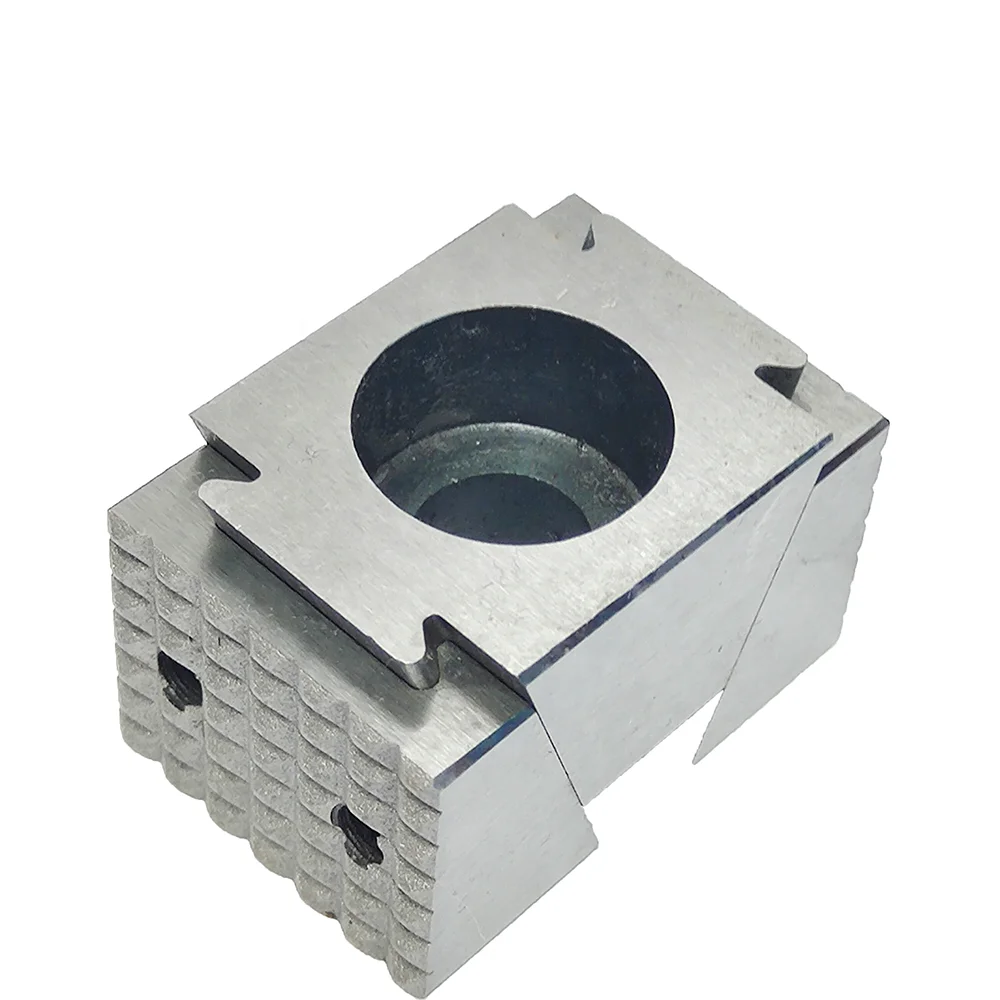 Ok Fixture Clamp Wedge CNC Industrial Machining Tooth Surface Jaws MINI OK Wedge Clamps Precision Modular Single Vise M8 M10 M12