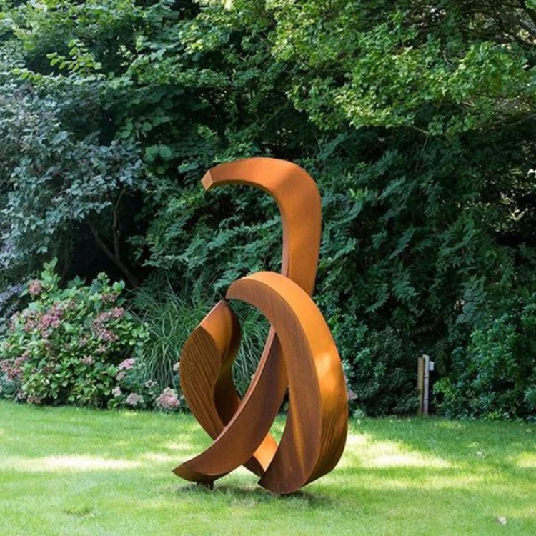 Corten Art Decor Sculptures Corten Art Work Sculpture Abstract Art ...