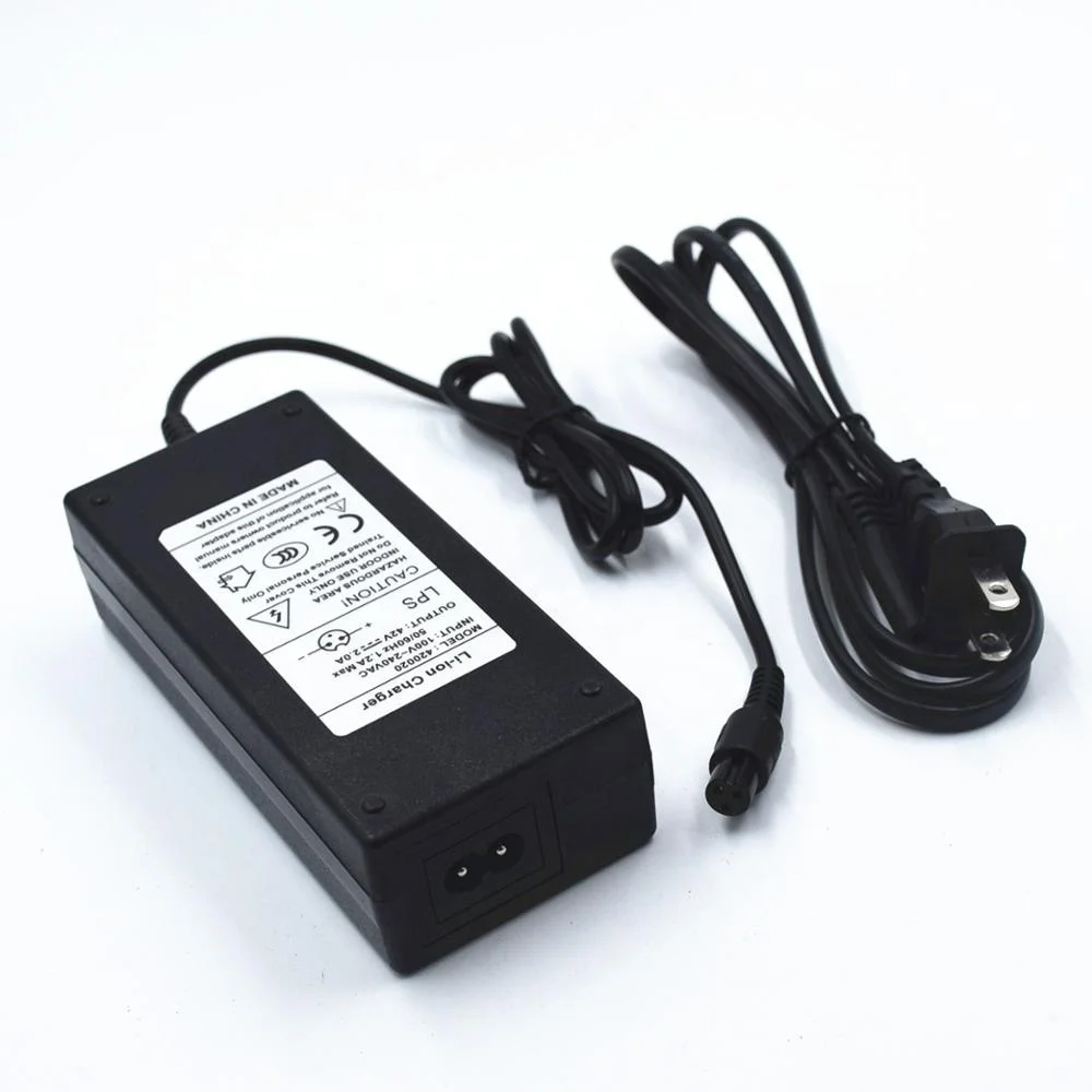 42V 2A Lithium Battery Charger for Two Wheels Balance Scooter Hoverboard  Charger for Electric Skateboard Ebike