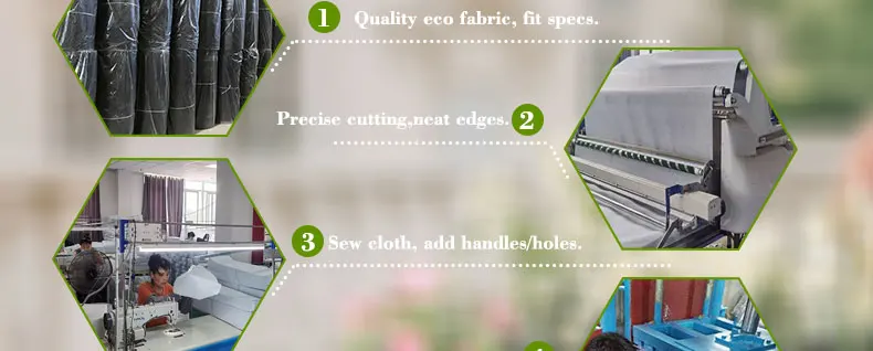 1 Gallon Traditional Farmhouse Design Black Durable Non-Woven Fabric Grow Bags Handles 260-400 Thickness for Garden Outdoor Use factory