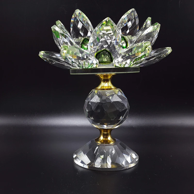 Цветок лотоса хрустальный