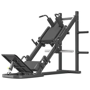 Fitness Lateral Leg Press Hack Squat Commercial 45 Degree Machine Plate