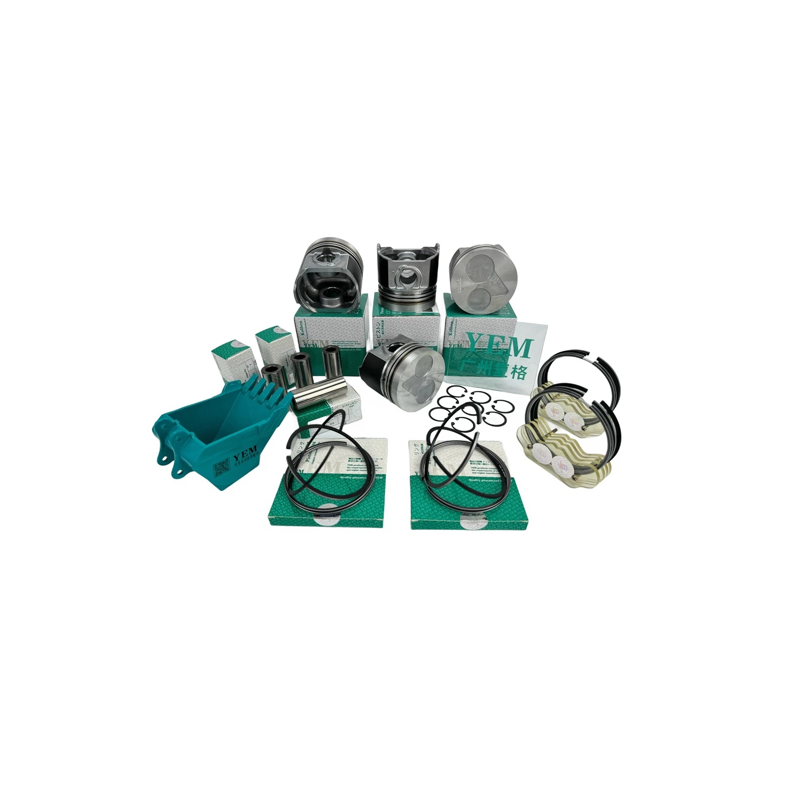 ART Piston Engine Repair Kit Piston Kit C30 C32 C4.2 C4.4 for Caterpillar Industrial Engine Parts