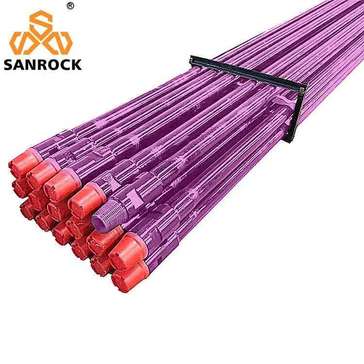 API Thread Drill Rod Wear Resistant 102mm 3m Down the Hole Water Well Mining DTH Drill Pipe