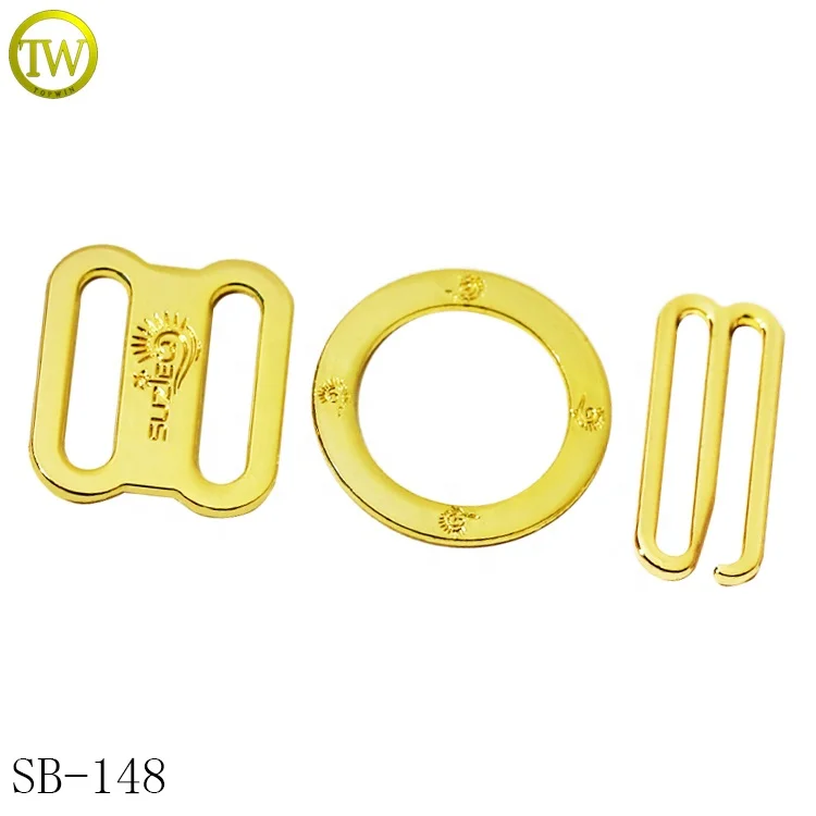 Nickel Free Custom Name Abaya Hardware Zinc Alloy Sets