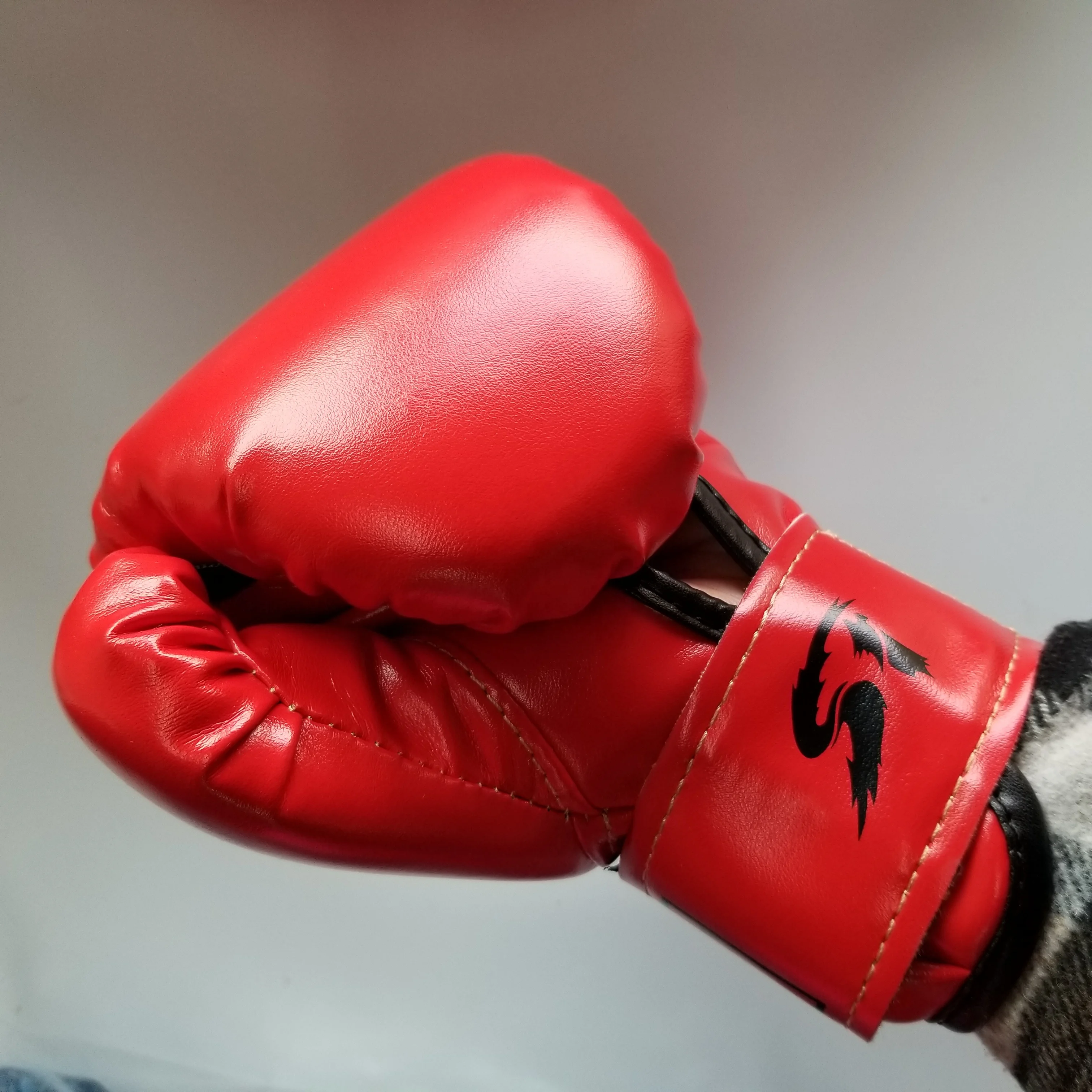 Фабрика искусственная кожа Дети ММА Обучение Пользовательский логотип боксерские