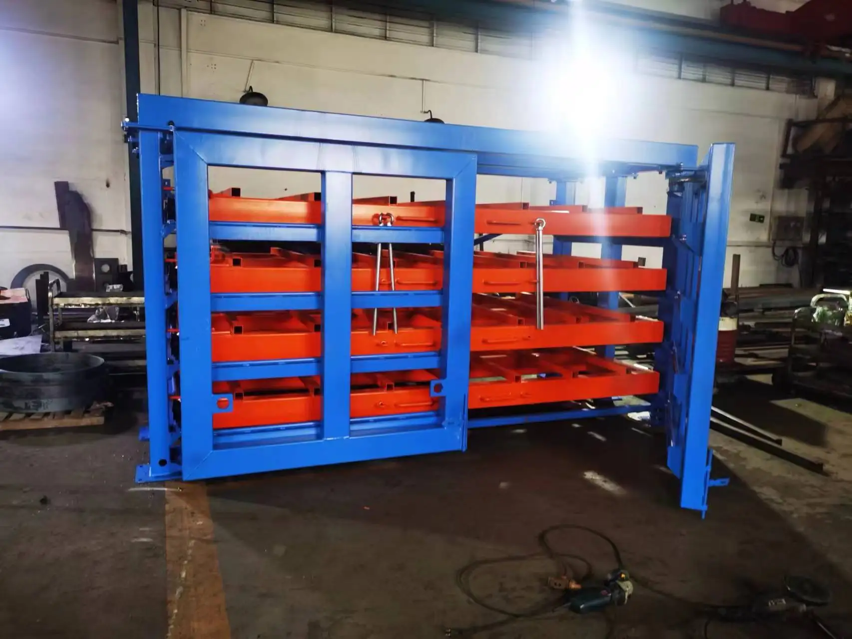 Ebiltech Heavy Duty Roll Out Sheet Rack Steel Rack Storage Racks Drawer ...