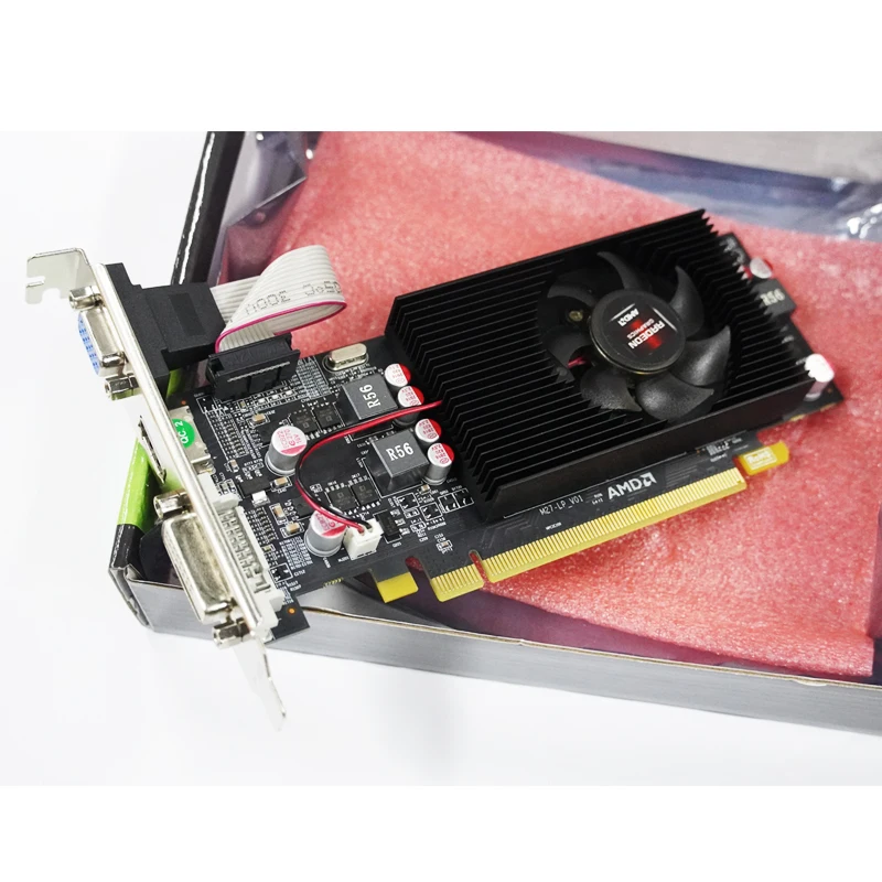  Radeon R7 350 4gb Gddr5 Vga/dvi Computer Graphics Card 128bit Video Card