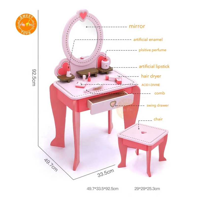 aldi toy vanity table and stool