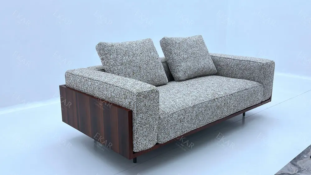 product solid wood multilayer plywood sofa with exquisite african rosewood veneer and matte finish-70