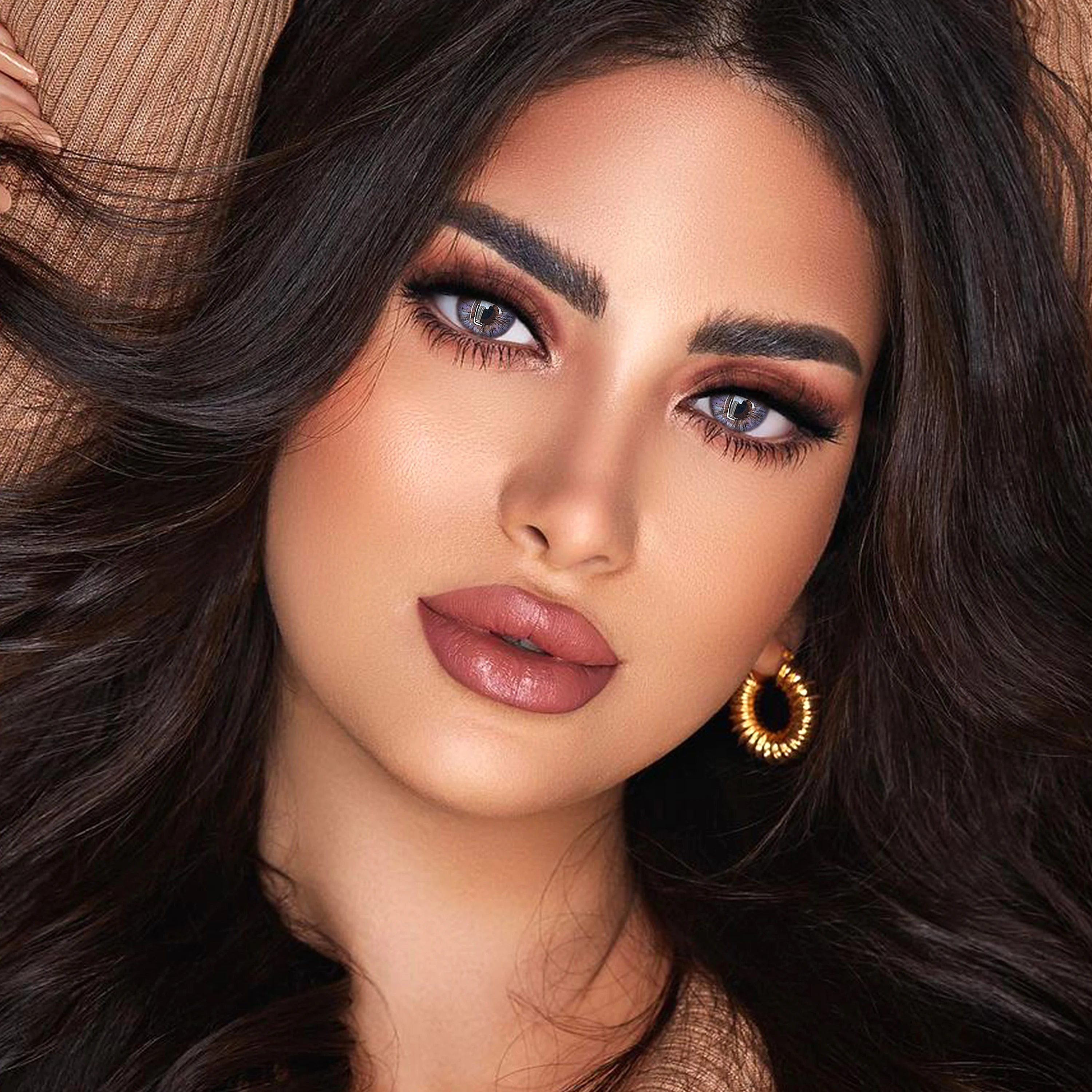 Новые цветные женские контактные линзы для глаз на заказ, натуральные мягкие цветные контактные линзы для глаз, оптовая продажа