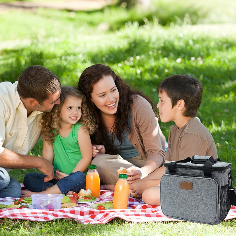 Оптовая продажа портативная водонепроницаемая изолированная сумка-тоут для кемпинга сумка-холодильник обеда с плечевым