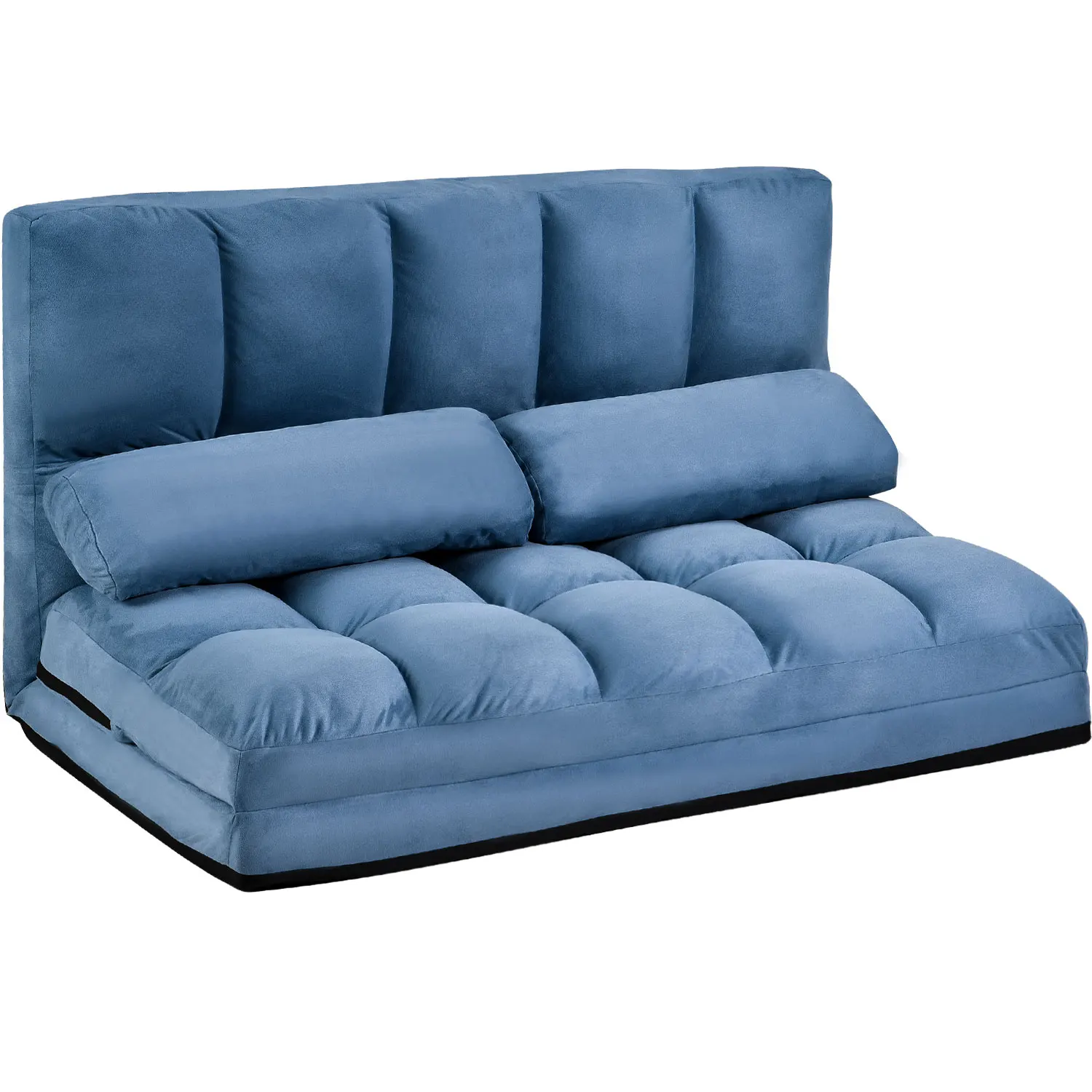 double chaise lounge sofa floor couch and sofa with two pillows