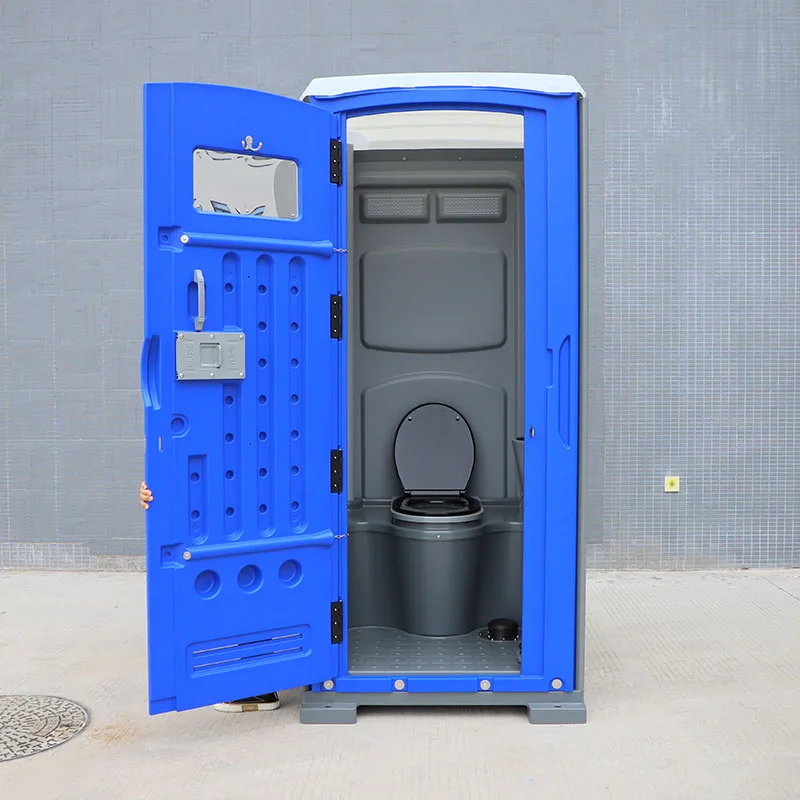 Προσαρμοσμένο μέγεθος εργοστασιακής τιμής Προκατασκευασμένο Δημόσιο Κάμπινγκ Φορητή τουαλέτα εξωτερικού χώρου Φορητή τουαλέτα μπάνιου τουαλέτας
